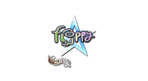 Sticker | floppy (Holo) | Paris 2023