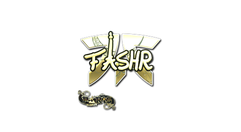 Sticker | FASHR (Gold) | Paris 2023