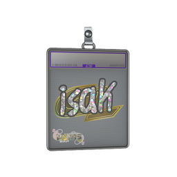 Sticker Slab | isak (Glitter) | Paris 2023