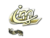 Наклейка | iM (золотая) | Париж-2023