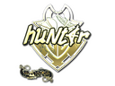 Sticker | huNter- (Gold) | Paris 2023
