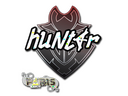 Sticker | huNter- (Glitter) | Paris 2023