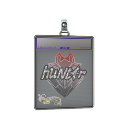 Sticker Slab | huNter- (Glitter) | Paris 2023