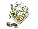 Sticker | HooXi (Gold) | Paris 2023