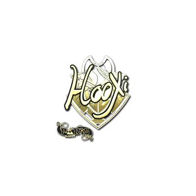 Sticker | HooXi (Gold) | Paris 2023