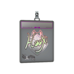 Sticker Slab | HooXi (Holo) | Paris 2023