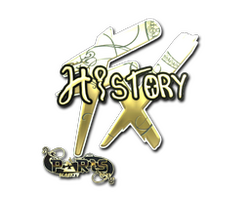 Sticker | History (Gold) | Paris 2023
