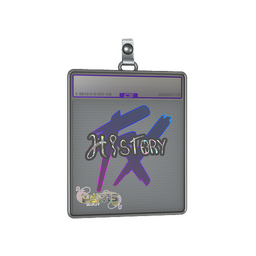 Sticker Slab | History (Glitter) | Paris 2023