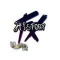 Sticker | History (Glitter) | Paris 2023