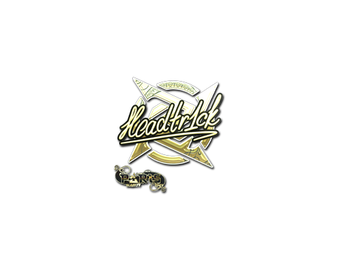 Autocolante | headtr1ck (Gold) | Paris 2023