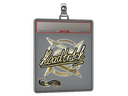 Sticker Slab | headtr1ck (Gold) | Paris 2023