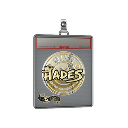 Sticker Slab | hades (Gold) | Paris 2023