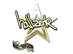 Sticker | hallzerk (Gold) | Paris 2023