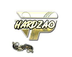 Sticker | hardzao (Gold) | Paris 2023