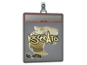 Sticker Slab | KSCERATO (Gold) | Paris 2023