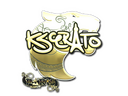 Sticker | KSCERATO (Gold) | Paris 2023