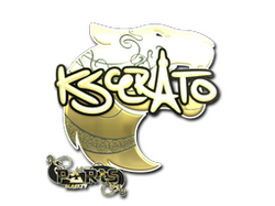 Sticker | KSCERATO (Gold) | Paris 2023
