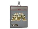 Sticker Slab | kyxsan (Gold) | Paris 2023