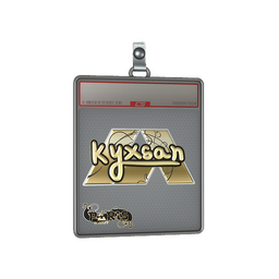 Sticker Slab | kyxsan (Gold) | Paris 2023