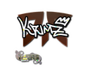 Sticker | KRIMZ (Glitter) | Paris 2023
