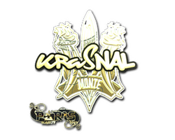 Sticker | kRaSnaL (Gold) | Paris 2023