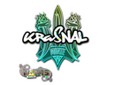 Sticker | kRaSnaL (Glitter) | Paris 2023