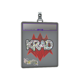 Sticker Slab | Krad (Glitter) | Paris 2023