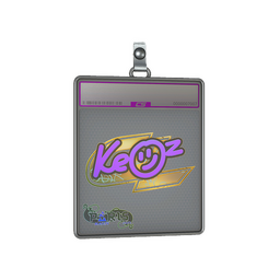 Sticker Slab | Keoz (Holo) | Paris 2023