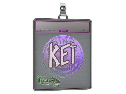 Sticker Slab | KEi (Holo) | Paris 2023