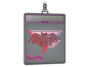 Sticker Slab | karrigan (Holo) | Paris 2023