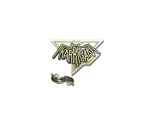 Sticker | karrigan (Gold) | Paris 2023