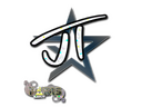 Sticker | JT (Glitter) | Paris 2023