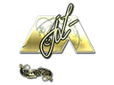 Sticker | jL (Gold) | Paris 2023