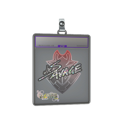 Sticker Slab | jks (Glitter) | Paris 2023