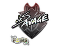 Sticker | jks (Glitter) | Paris 2023