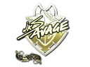 Sticker | jks (Gold) | Paris 2023