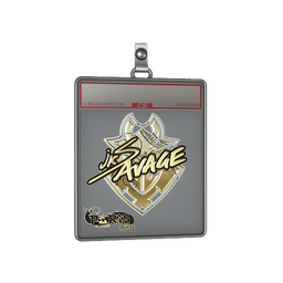 Sticker Slab | jks (Gold) | Paris 2023