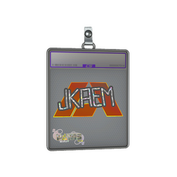 Sticker Slab | jkaem (Glitter) | Paris 2023