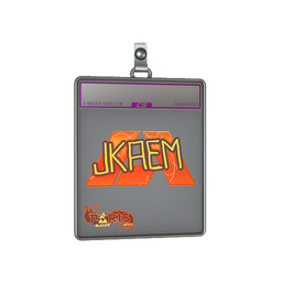 Sticker Slab | jkaem (Holo) | Paris 2023