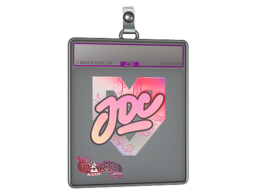 Sticker Slab | JDC (Holo) | Paris 2023