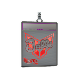 Sticker Slab | jabbi (Holo) | Paris 2023