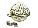 Sticker | maden (Gold) | Paris 2023