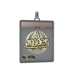 Sticker Slab | maden (Gold) | Paris 2023