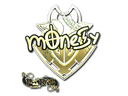 Sticker | m0NESY (Gold) | Paris 2023