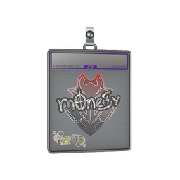 Sticker Slab | m0NESY (Glitter) | Paris 2023