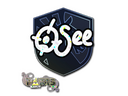 Sticker | oSee (Glitter) | Paris 2023