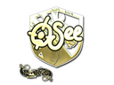 Sticker | oSee (Gold) | Paris 2023