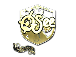 Sticker | oSee (Gold) | Paris 2023