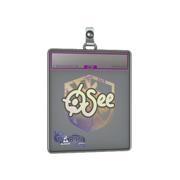 Sticker Slab | oSee (Holo) | Paris 2023