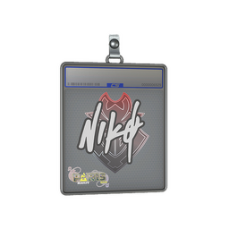 Sticker Slab | NiKo | Paris 2023